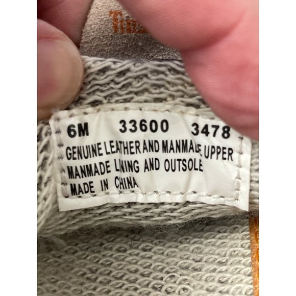 Timberland Smartwool Women's Power Lounger Tan Suede Leather Slip On Shoes 6M - Picture 10 of 10